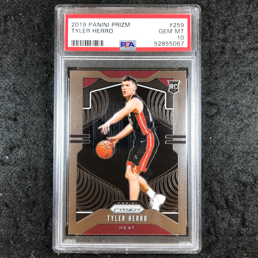 2019 Prizm TYLER HERRO Rookie Base #259 PSA 10 (067)