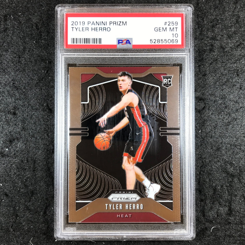 2019 Prizm TYLER HERRO Rookie Base #259 PSA 10 (069)
