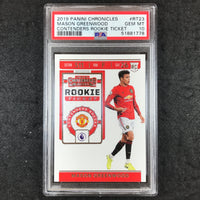 2019 Panini Chronicles MASON GREENWOOD Contenders Rookie Ticket PSA 10 (778)