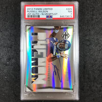 2012 Limited RUSSELL WILSON Rookie Phenom Jersey Auto 22/49 #225 PSA 7 (673)