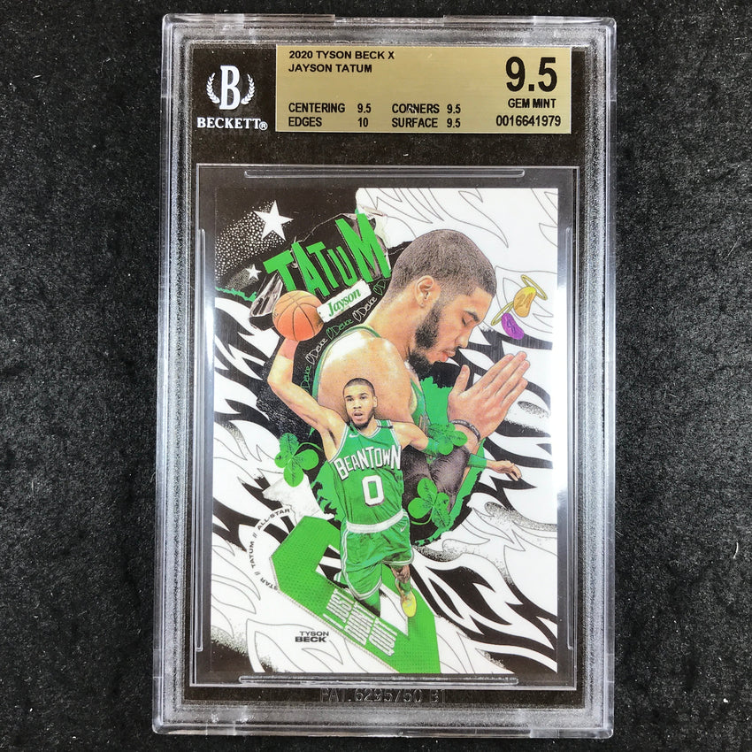 2020 TYSON BECK X JAYSON TATUM Base BGS 9.5 (979)