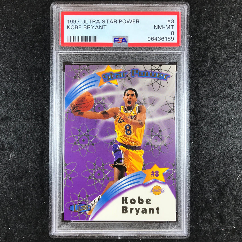 1997 Ultra KOBE BRYANT Star Power #3 PSA 8 (189)