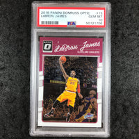 2016 Optic LEBRON JAMES Base #15 PSA 10 (706)
