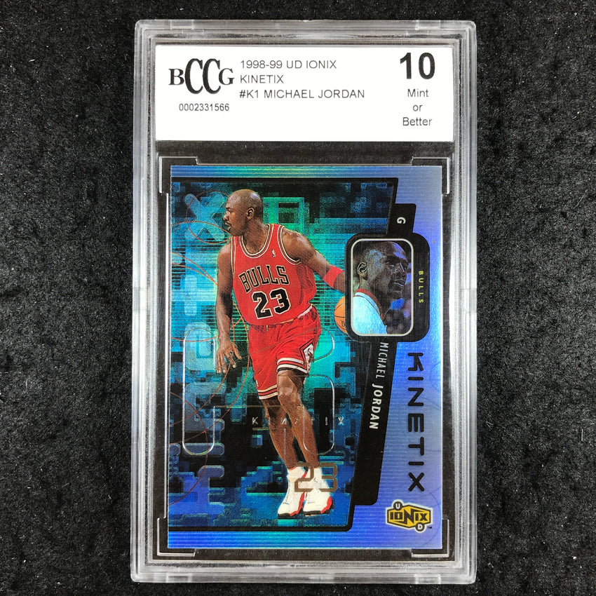 1998-99 UD Ionix MICHAEL JORDAN Kinetix #K1 BCCG 10 (566)