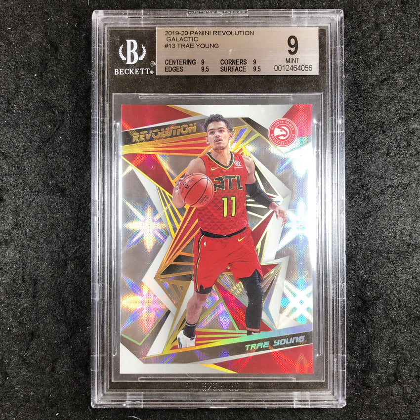 2019 Panini Revolution TRAE YOUNG Galactic #13 BGS 9 (056)