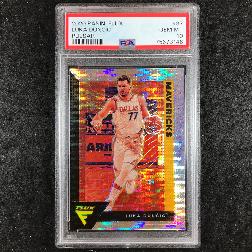 2020 Panini Flux LUKA DONCIC Pulsar #37 PSA 10 (146)