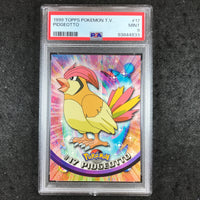 PSA 9 Pidgetto - #17 1999 Topps Pokemon T.V. 833