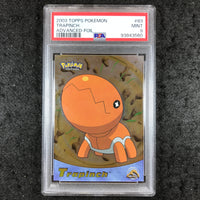 PSA 9 Trapinch - #83 Holo 2003 Topps Pokemon Advanced 560