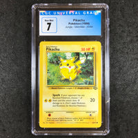CGC 7 Pikachu - 60/64 - Jungle Unlimited 181