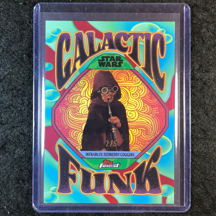 2025 Star Wars Smugglers Outpost INFRABLUE ZEDBEDDY COGGINS Galactic Funk 2/5