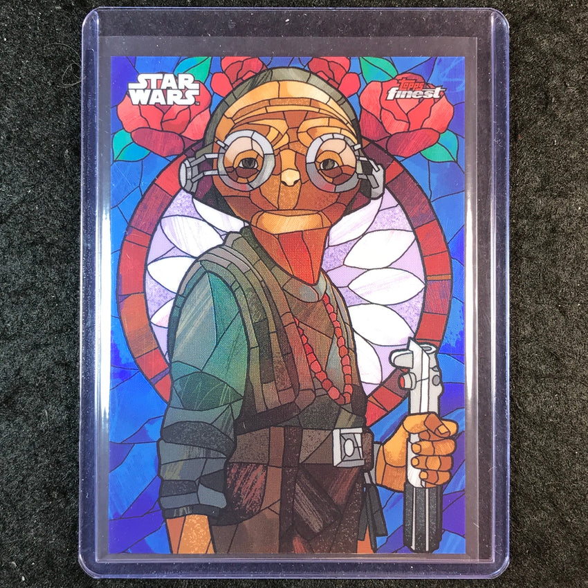 2025 Topps Star Wars Smugglers Outpost MAZ KANATA Civilized Age Art SSP #CIV-4