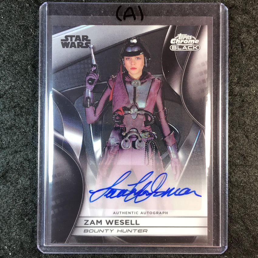 2025 Star Wars Smugglers Outpost LEANNA WALSMAN ZAM WESELL Chrome Auto #LW (A)