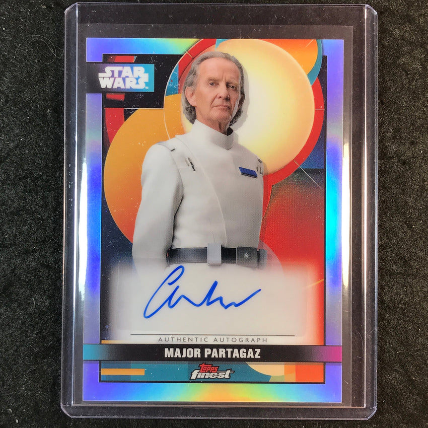 2025 Star Wars Smugglers Outpost ANTON LESSER MAJOR PARTAGAZ Finest Auto #FA-AL