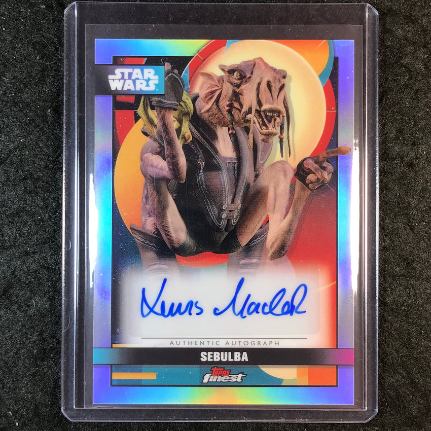 2025 Star Wars Smugglers Outpost LEWIS MACLEOD AS SEBULBA Finest Auto #FA-LEM