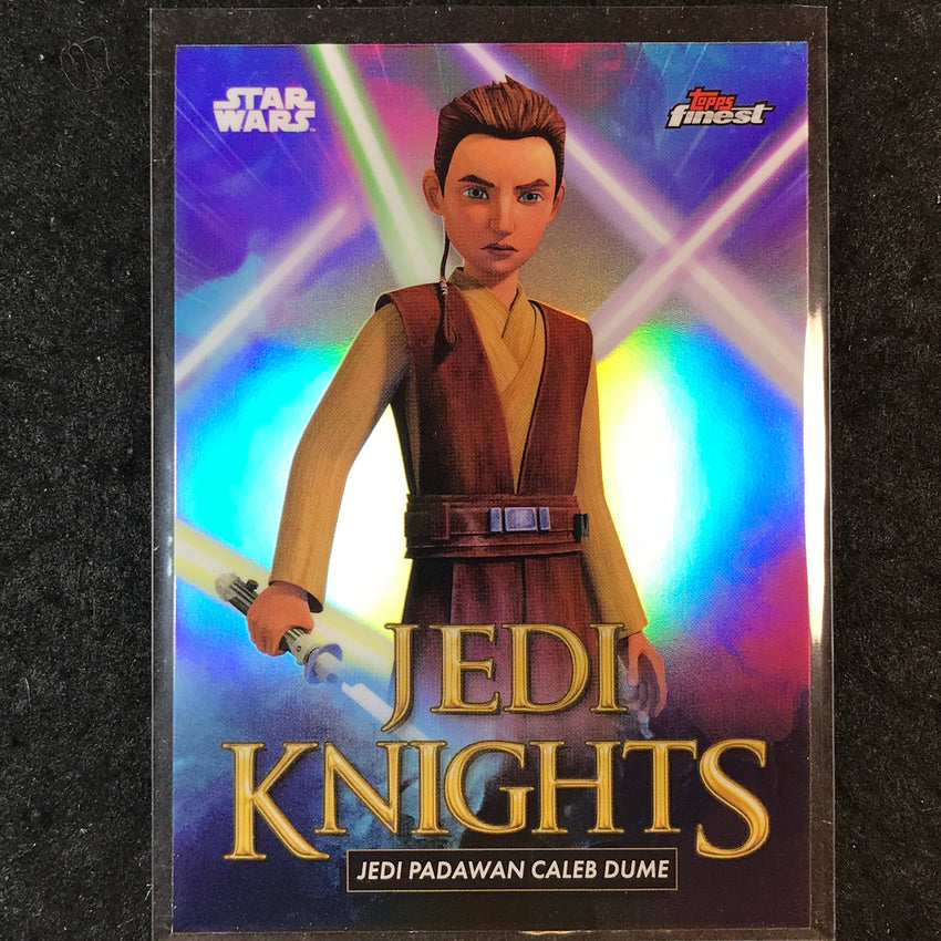 2025 Topps Star Wars Smugglers Outpost CALEB DUME Jedi Knights #23