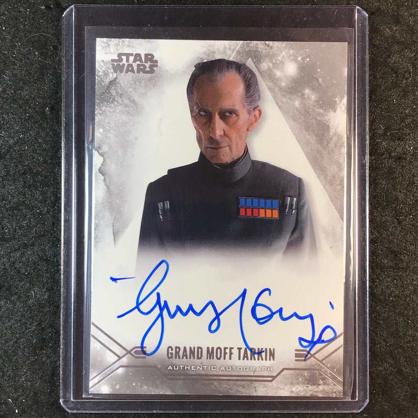 2025 Star Wars Smugglers Outpost GUY HENRY AS GRAND MOFF TARKIN Stellar Auto #GH