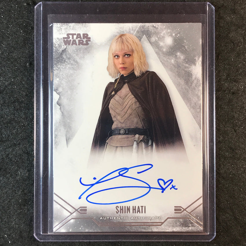 2025 Star Wars Smugglers Outpost IVANNA SAKHNO AS SHIN HATI Stellar Signatures Auto #IS