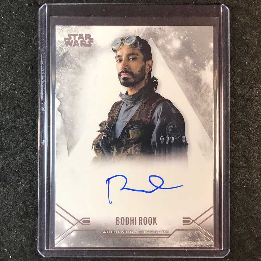 2025 Star Wars Smugglers Outpost RIZ AHMED AS BODHI ROOK Stellar Auto #RA