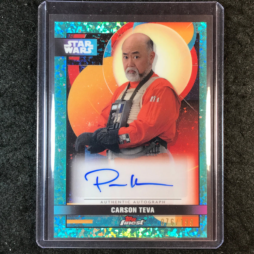 2025 Star Wars Smugglers Outpost PAUL SUN-HYUNG LEE TEVA Finest Auto 76/199