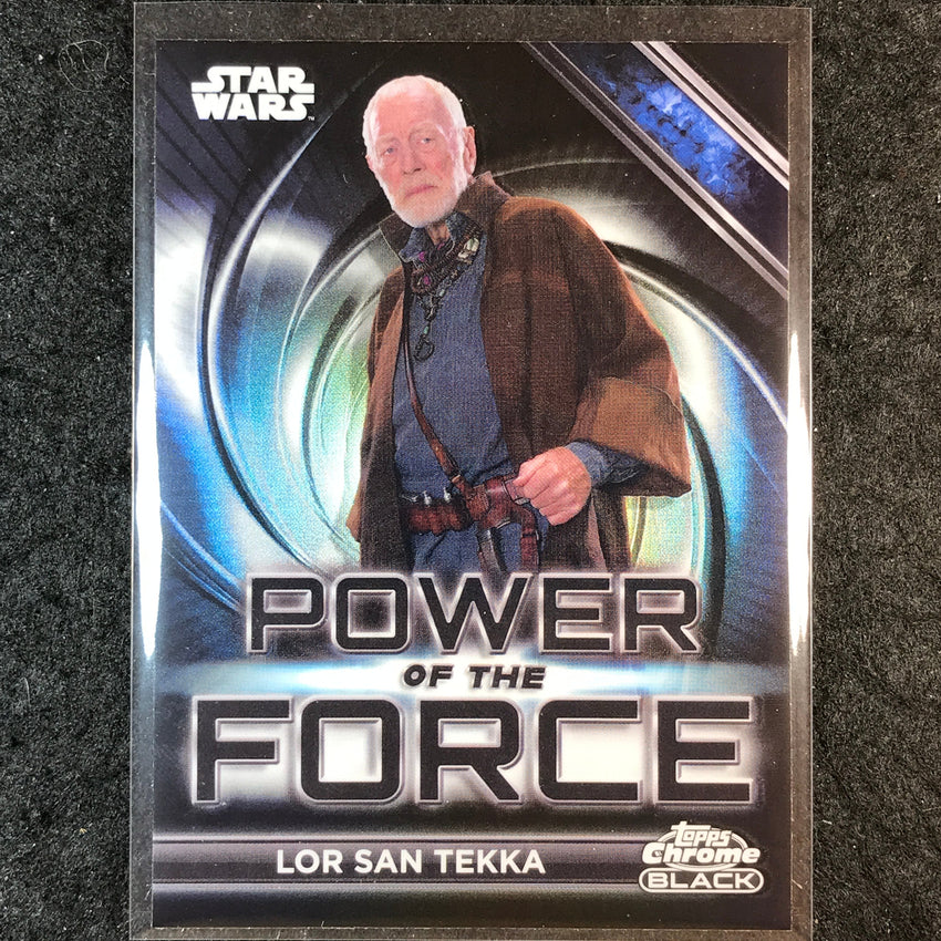 2025 Topps Star Wars Smugglers Outpost LOR SAN TEKKA Power of the Force #1