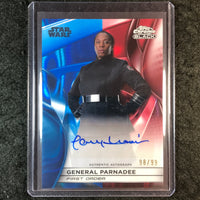 2025 Star Wars Smugglers Outpost TANYA MOODIE AS PARNADEE Chrome Auto 98/99