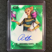 2025 Star Wars Smugglers Outpost RAJIA BAROUDI SCINTEL Stellar Auto Green 52/99