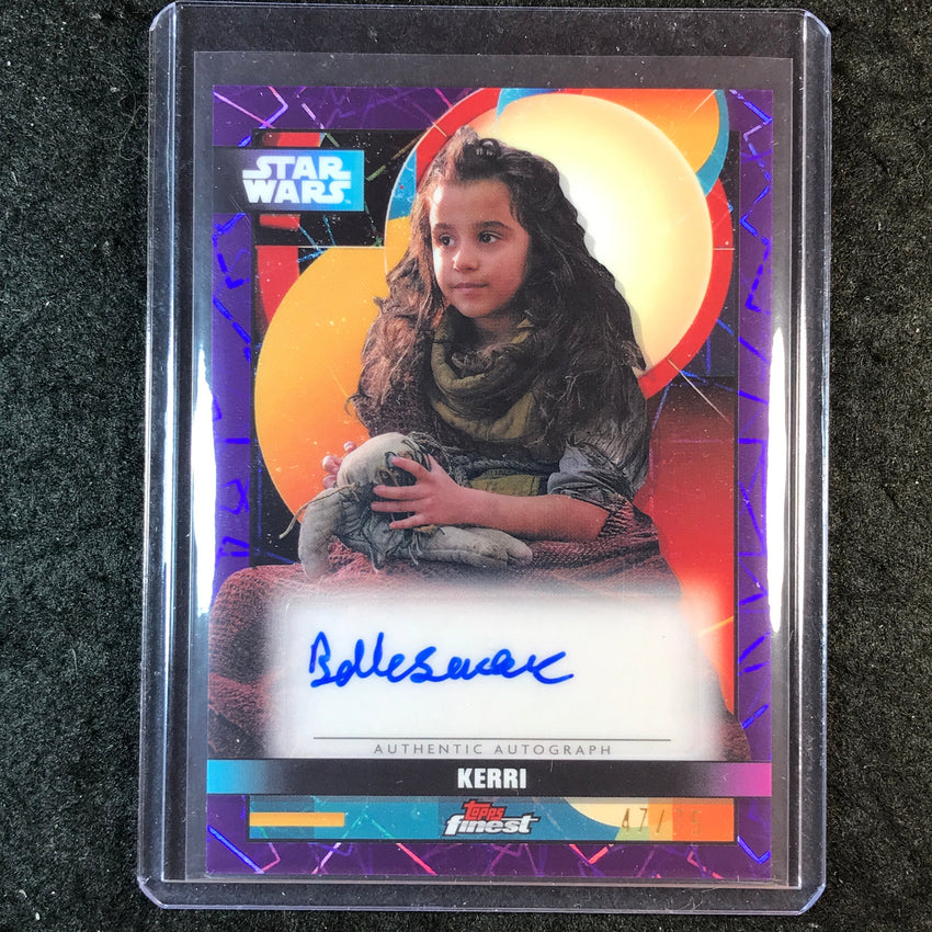 2025 Star Wars Smugglers Outpost BELLE SWARC AS KERRI Finest Auto Purple 47/75