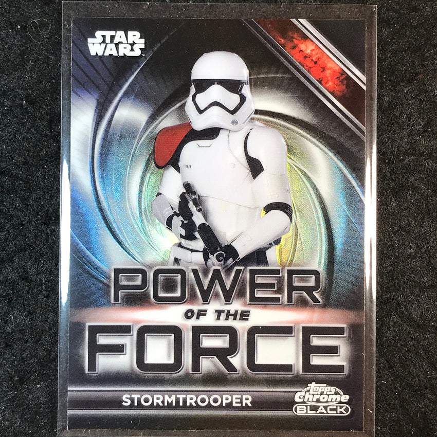 2025 Topps Star Wars Smugglers Outpost STORMTROOPER Power of the Force #6