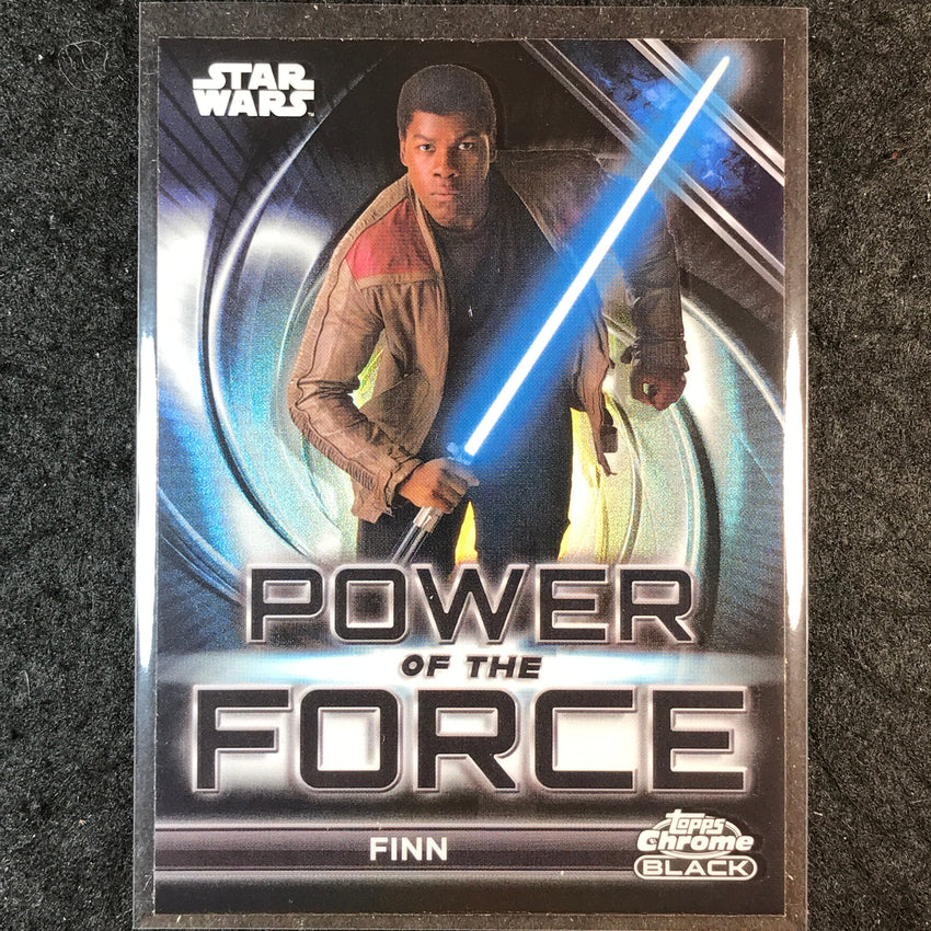 2025 Topps Star Wars Smugglers Outpost FINN Power of the Force #7