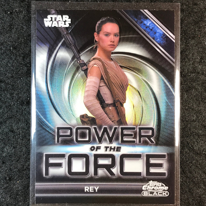 2025 Topps Star Wars Smugglers Outpost REY Power of the Force #10