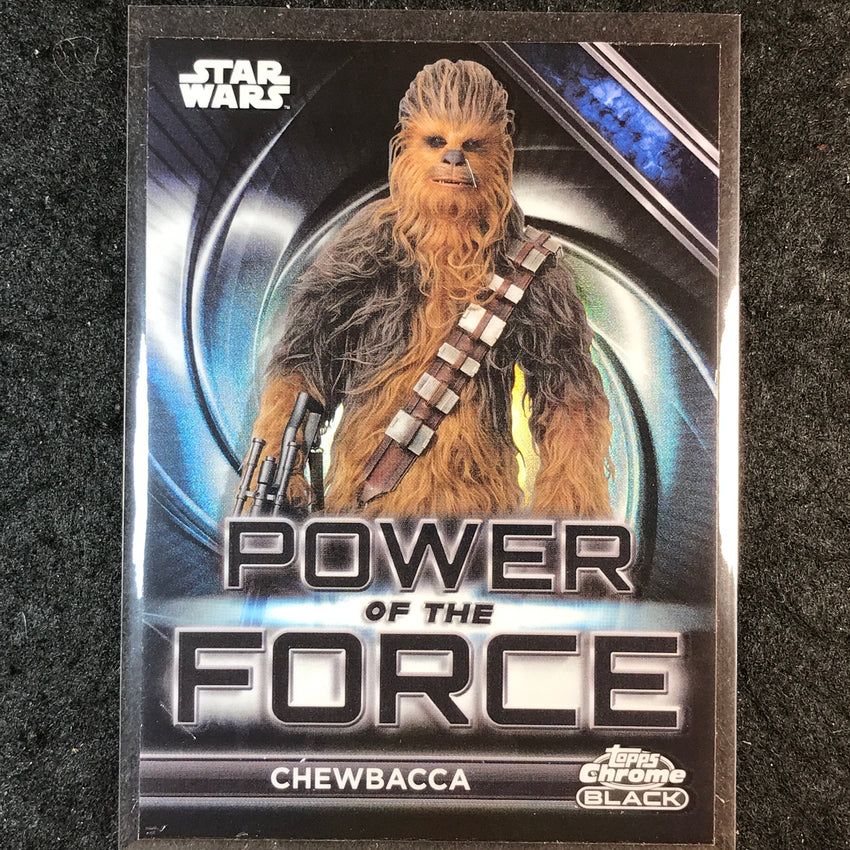 2025 Topps Star Wars Smugglers Outpost CHEWBACCA Power of the Force #14