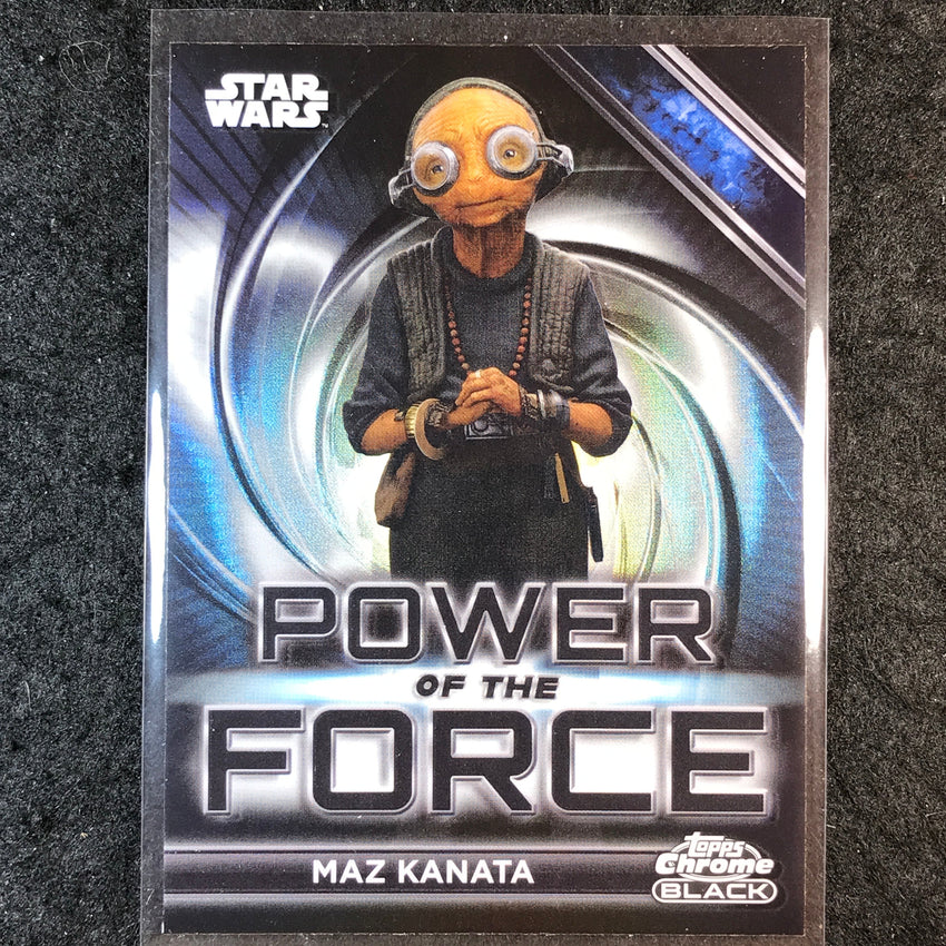 2025 Topps Star Wars Smugglers Outpost MAZ KANATA Power of the Force #15