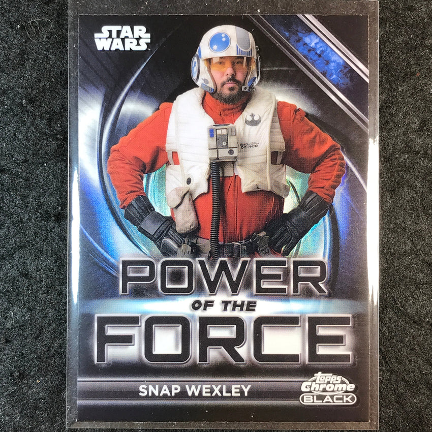 2025 Topps Star Wars Smugglers Outpost SNAP WEXLEY Power of the Force #21