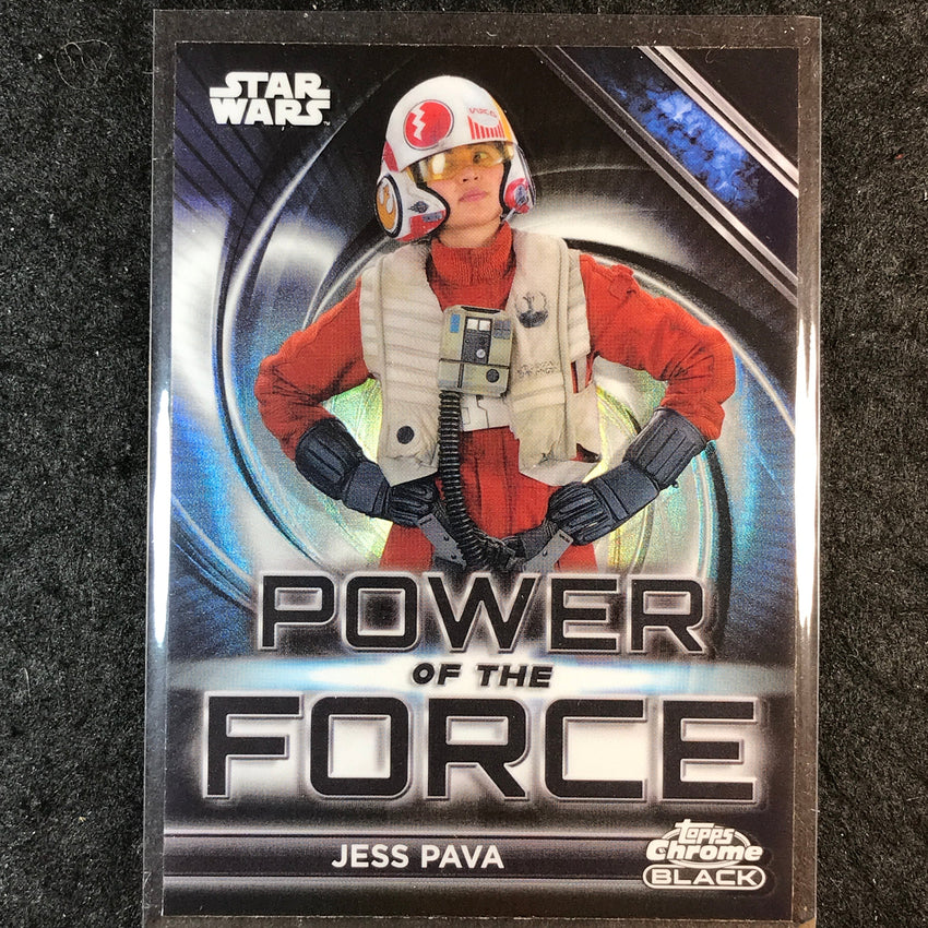2025 Topps Star Wars Smugglers Outpost JESS PAVA Power of the Force #23
