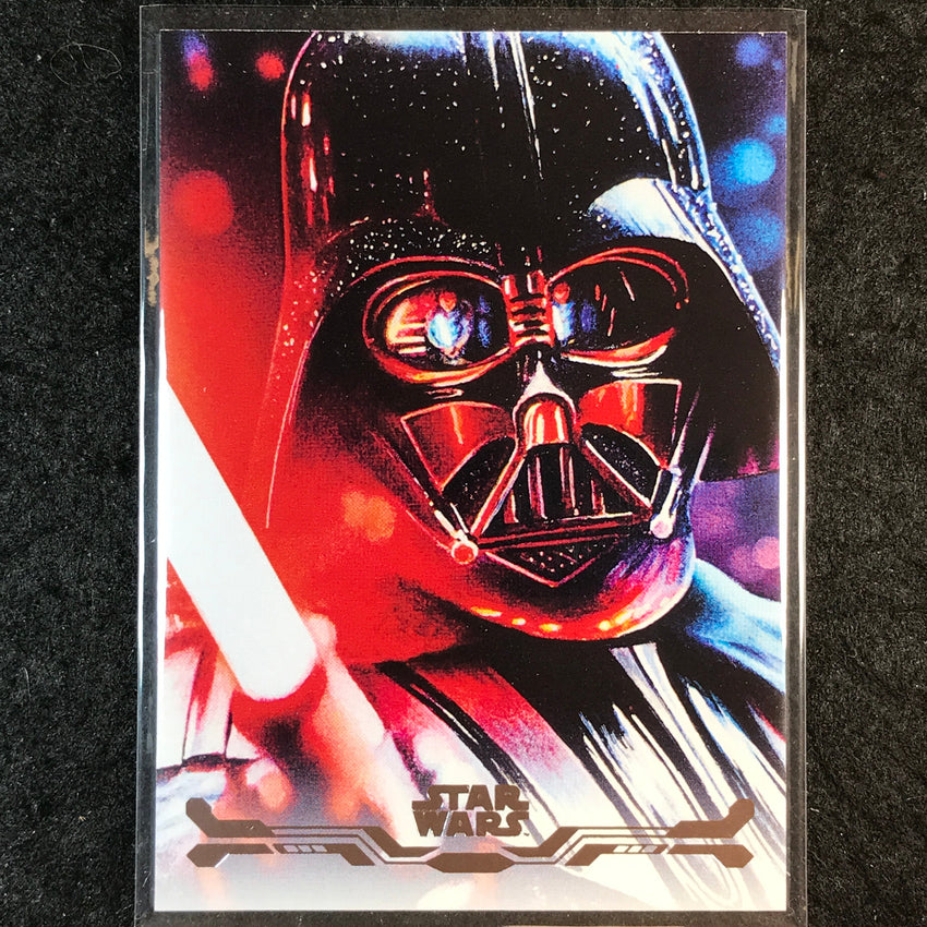 2025 Topps Star Wars Smugglers Outpost DARTH VADER Stellar Art Card #26