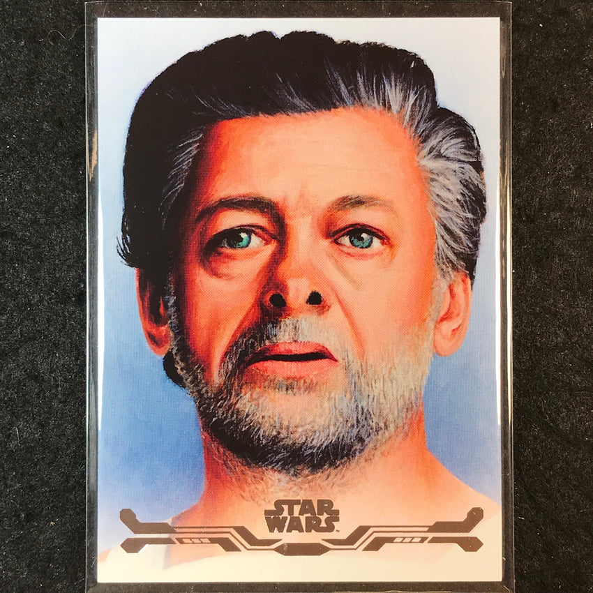 2025 Topps Star Wars Smugglers Outpost KINO LOY Stellar Art Card #50