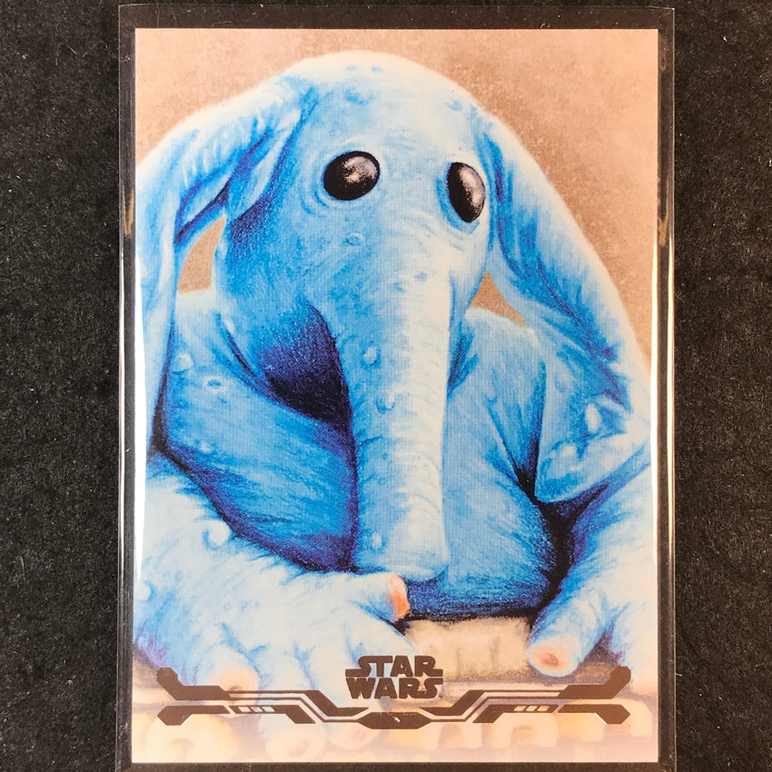 2025 Topps Star Wars Smugglers Outpost MAX REBO Stellar Art Card #64