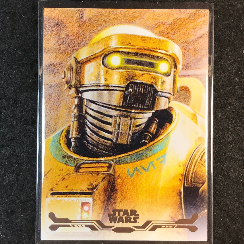 2025 Topps Star Wars Smugglers Outpost NED-8 Stellar Art Card #69