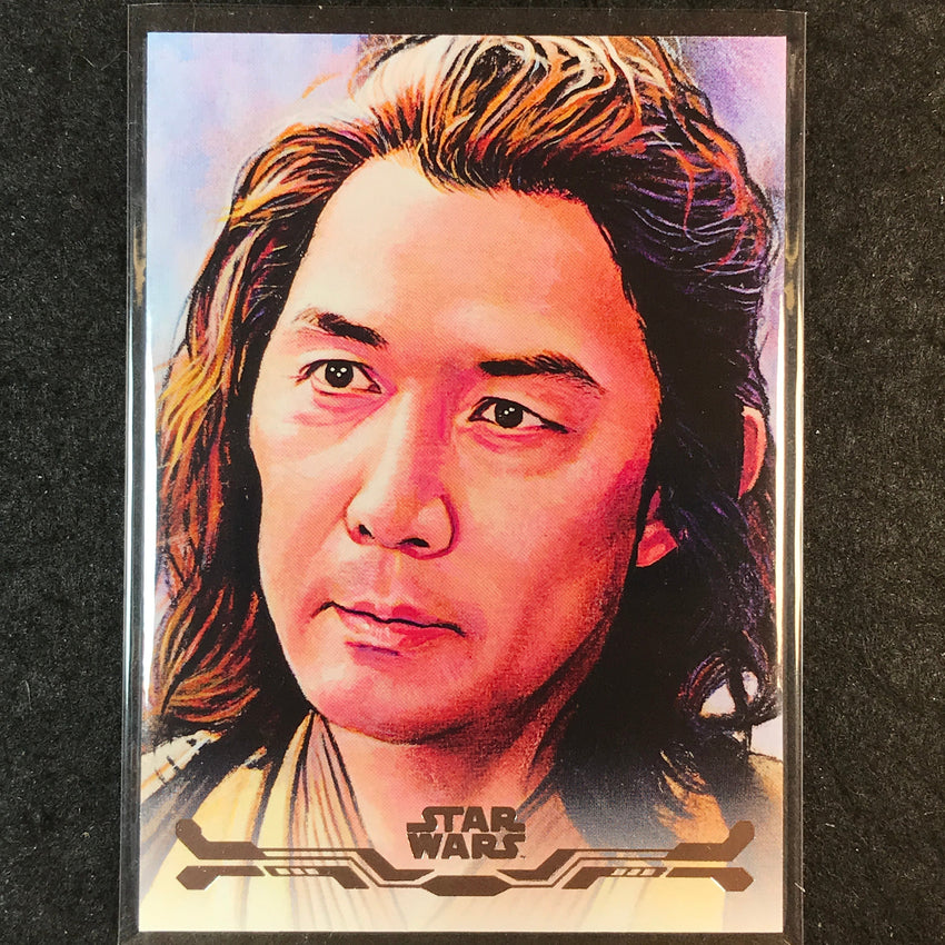 2025 Topps Star Wars Smugglers Outpost SOL Stellar Art Card #88