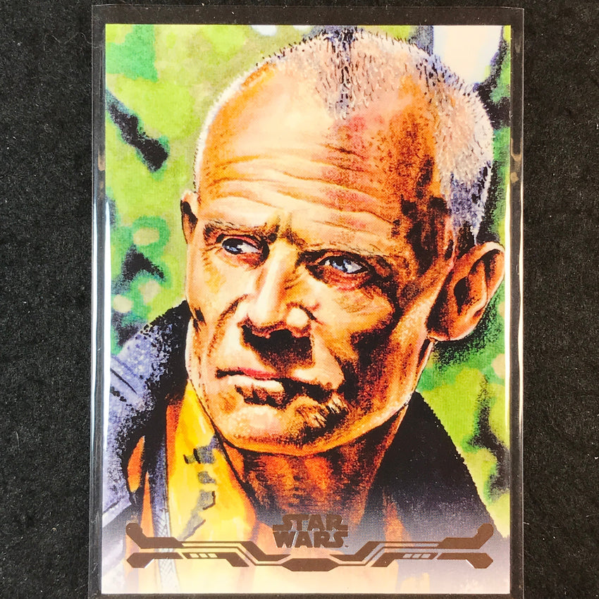 2025 Topps Star Wars Smugglers Outpost VECT NOKRU Stellar Art Card #95