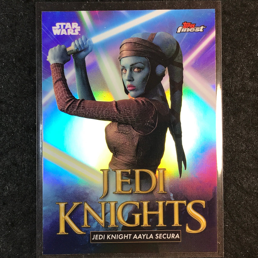 2025 Topps Star Wars Smugglers Outpost AAYLA SECURA Jedi Knights #12