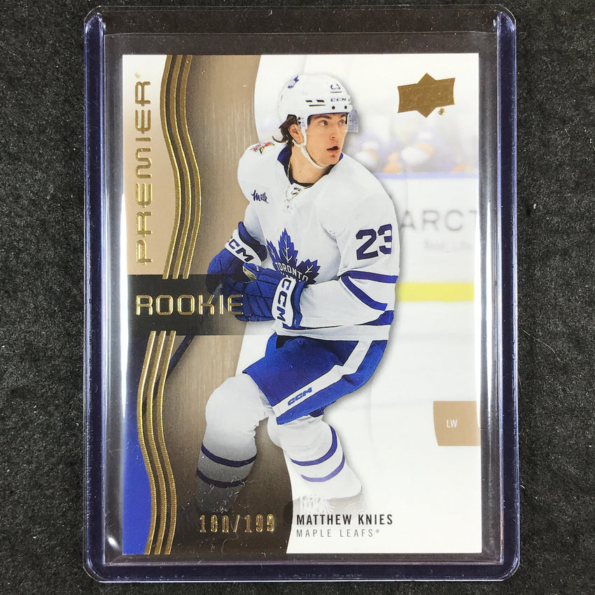 2023-24 Premier NHL MATTHEW KNIES Rookie Base Bronze 180/199 #138