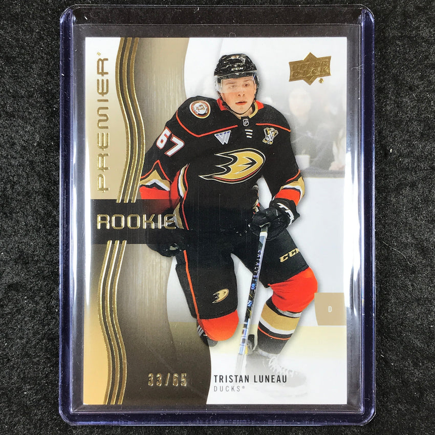 2023-24 Premier NHL TRISTAN LUNEAU Rookie Base Gold 33/65 #124