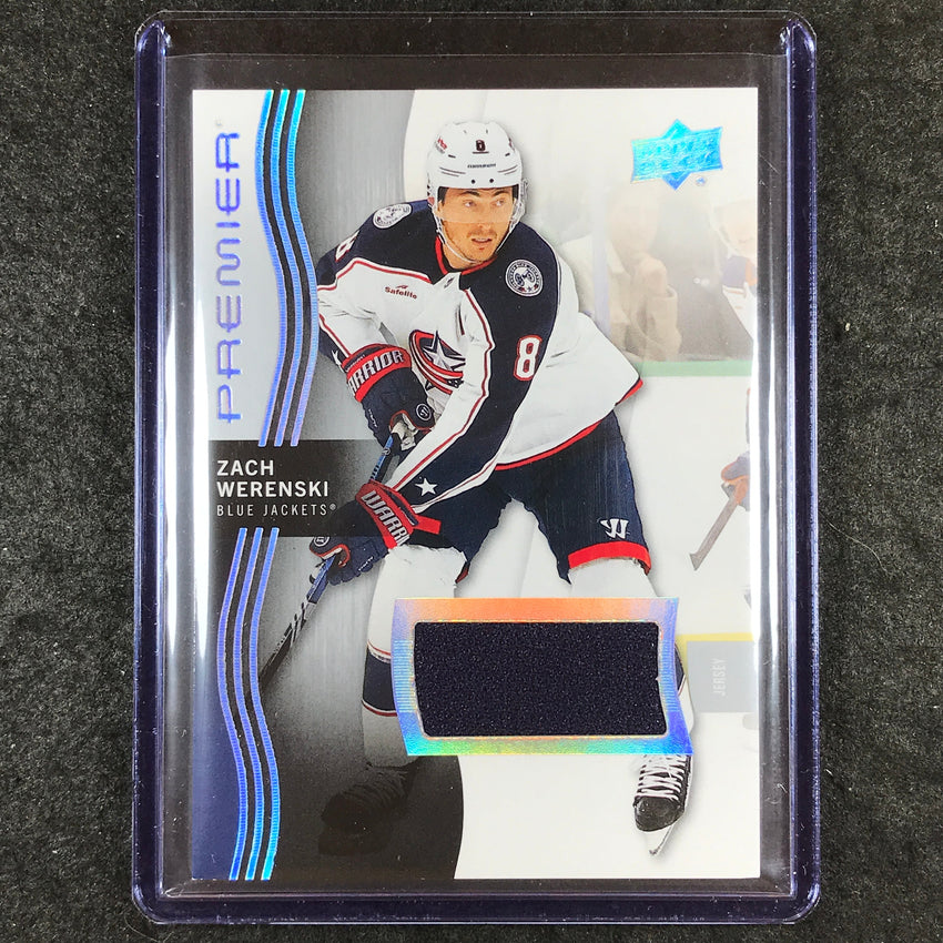 2023-24 Premier NHL ZACH WERENSKI Base Jersey Patch #88 (A)