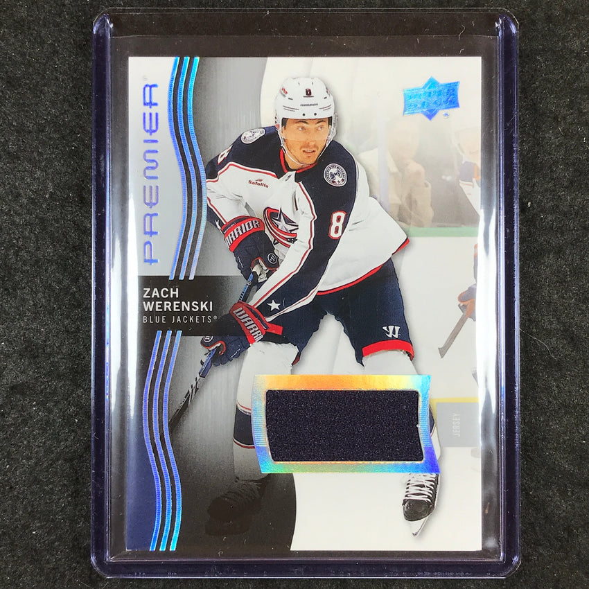 2023-24 Premier NHL ZACH WERENSKI Base Jersey Patch #88 (B)