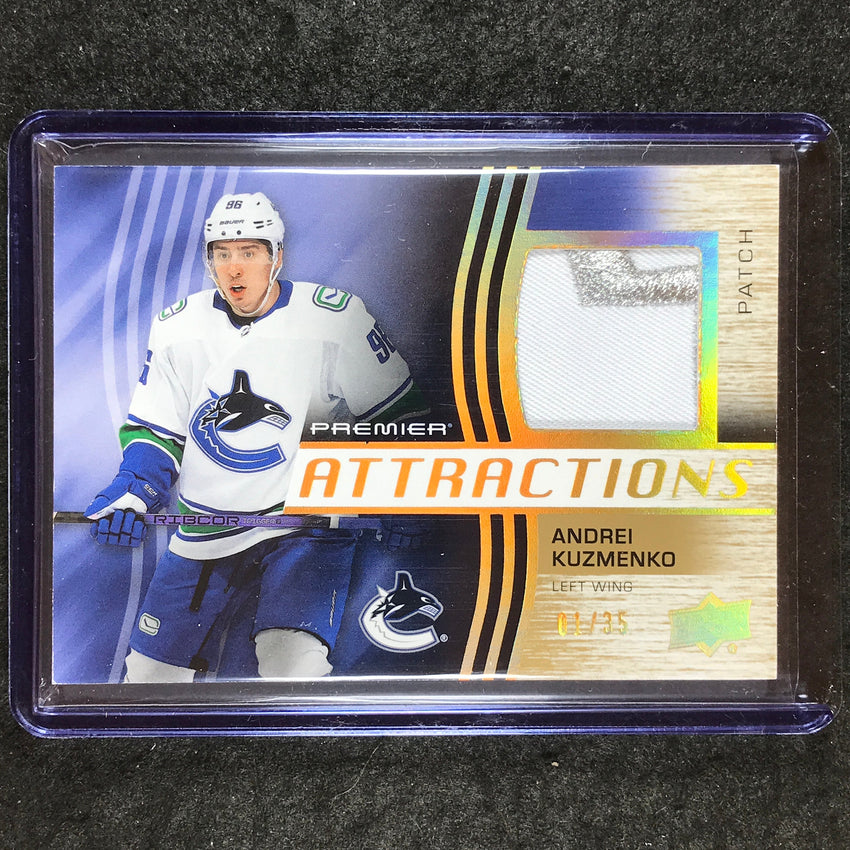 2023-24 Premier NHL ANDREI KUZMENKO Attractions Jersey Patch 1/35