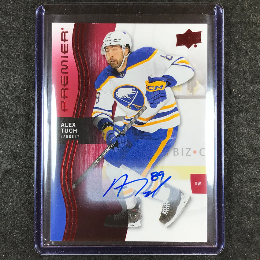 2023-24 Premier NHL ALEX TUCH Base Auto Red #44