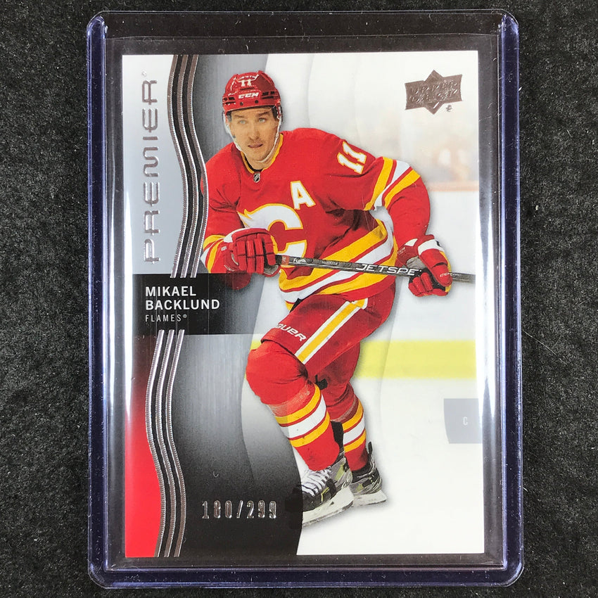 2023-24 Premier NHL MIKAEL BACKLUND Base 180/299 #81