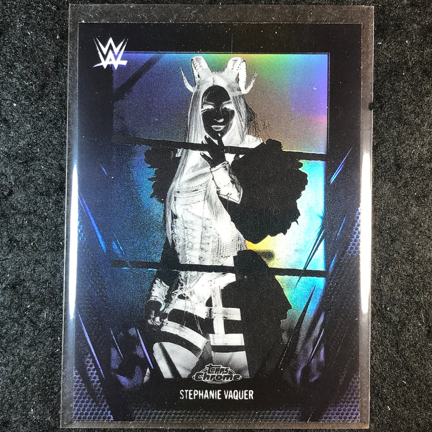 2026 Topps Chrome WWE STEPHANIE VAQUER Base Negative #74