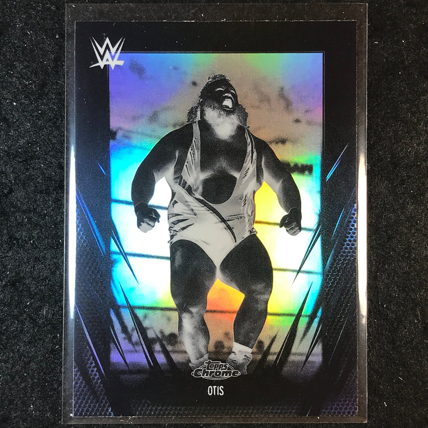 2026 Topps Chrome WWE OTIS Base Negative #75